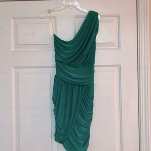 One shoulder dress